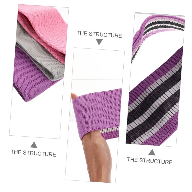 GANAZONO Yoga Resistance Band Hip Butt Exercise Band for Women