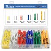 Tkiaea Drywall Anchors and Screws Kit 220Pcs, 110 Plastic Anchors,