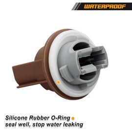 NDRUSH Turn Signal Socket Parking Signals Light Sockets Bulbs Holder Connector Compatible With Ford Focus Fusion F150 F250 F350 Super Duty Ranger Lincoln Mark LT