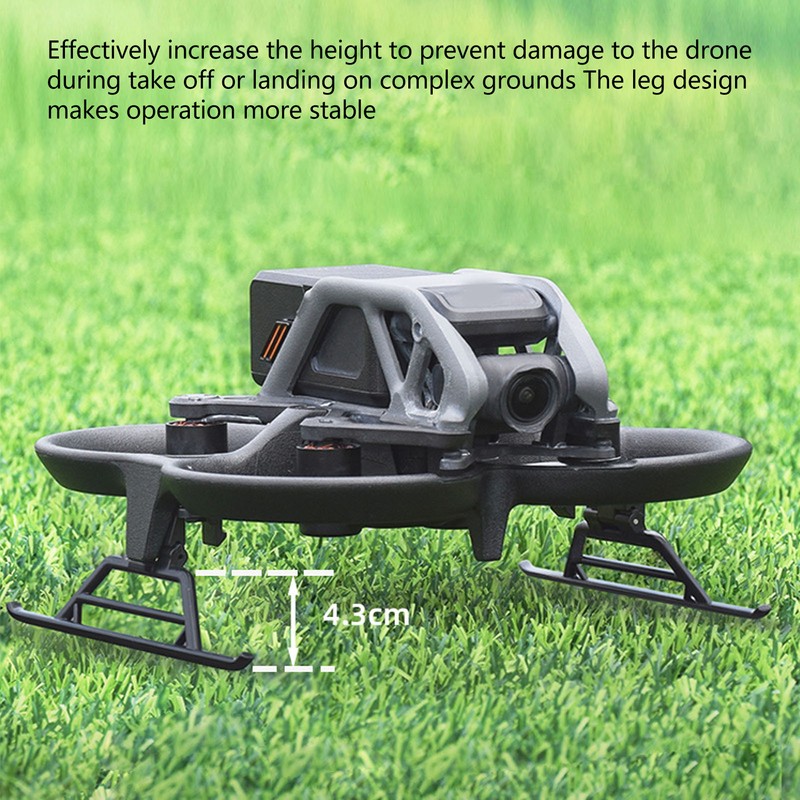 Drone Heightened Landing Gear ABS Foldable Height Extender Leg Heightening