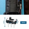 LT Easiyl 100PCS Slide Switches 6 Pin DC50V 0.3A Micro