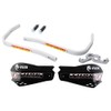 Tusk D-Flex Handguards with MX Shields Black 1 1/8" Bar