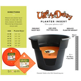 Bloem Ups-A-Daisy Round Planter Lift Insert - 10"