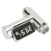 LED Display Water Shower Thermometer Rotatable Screen Waterproof Easy to