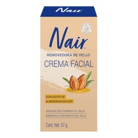 Crema Facial Removedora De Vello, 57g Nair