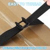 PATIKIL 50 Pcs Galvanized Wire Buckle Fit for 5/8 Inch