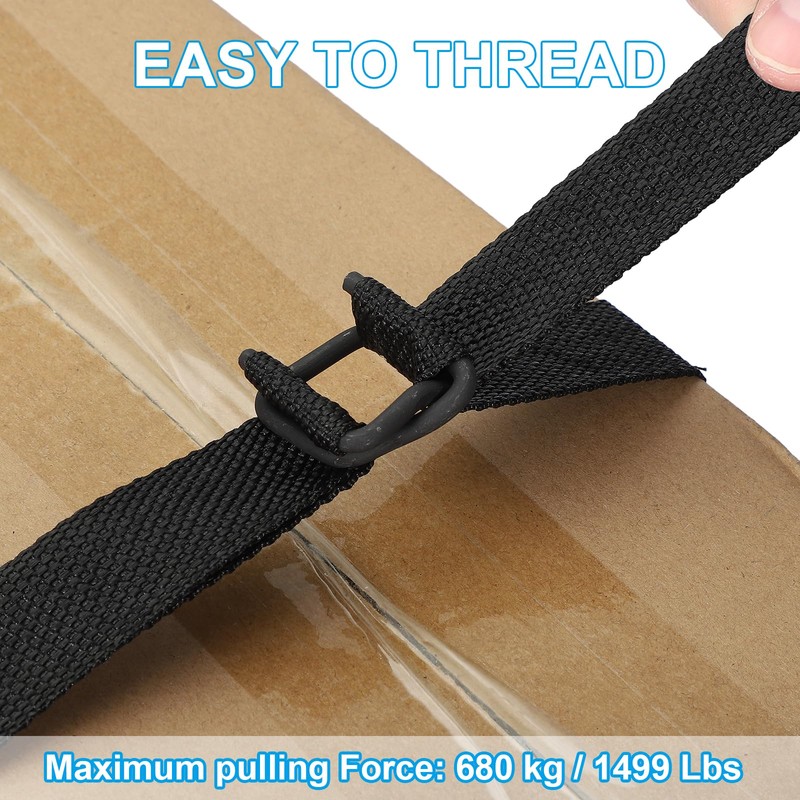 PATIKIL 50 Pcs Galvanized Wire Buckle Fit for 5/8 Inch