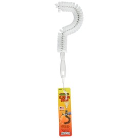 Brushtech Coffee Pot Cleaning Brush - Curved Design for Deep Clean Coffee Pot Care with Soft Bristles, Comfortable Handle, No-Soap Scrubbing Action – Made in The USA
