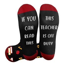 nuozodki Teacher Christmas Gifts,Stocking Stuffers,Teacher Gifts for Women,Christmas Gifts for Teachers,Teacher Appreciation Gifts,Teacher Socks for Women