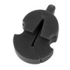 8Pcs Violin Mute Adjustable Rubber Silencer Single Hole Practice Parts