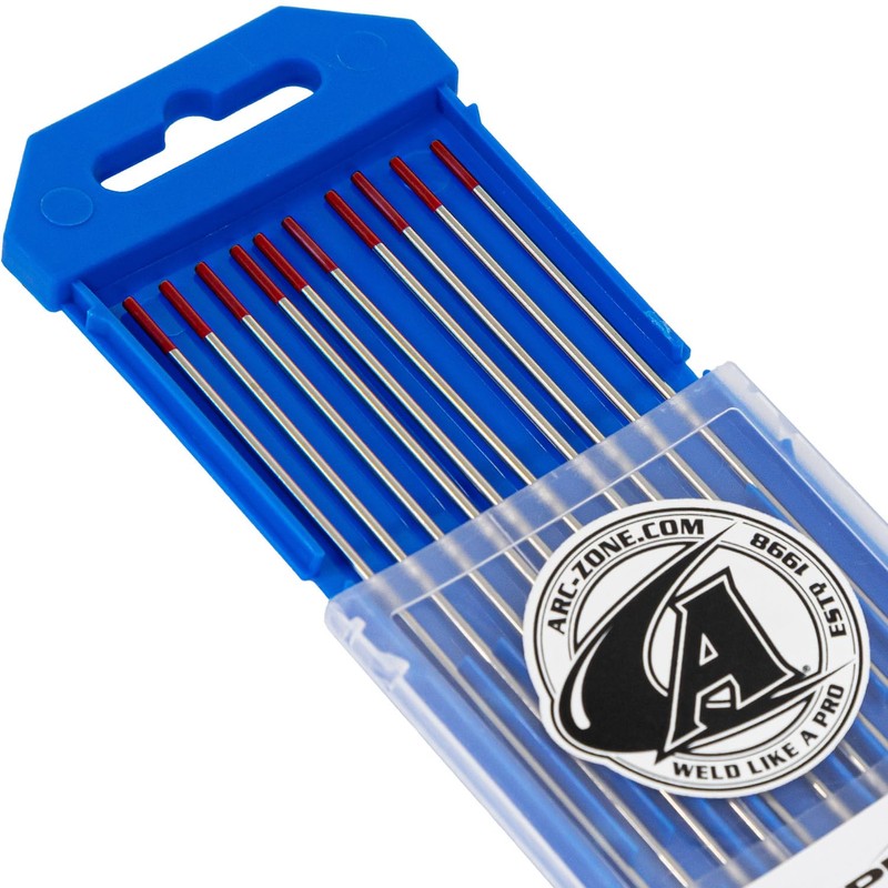 Arc-Zone Amplify Tungsten Electrode for TIG Welding, 2% Thoriated 1/16"