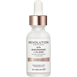 Revolution Skincare London - Suero para refinar manchas y poros (10% niacinamida + 1% zinc) - 30 ml