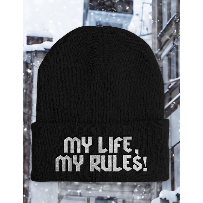 tshirtladen Mütze - My life, my rules - Beanie One