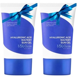 Pack of 2 Hyaluronic Acid Watery Sun Gel 50 ml, Skin Care (2 each)