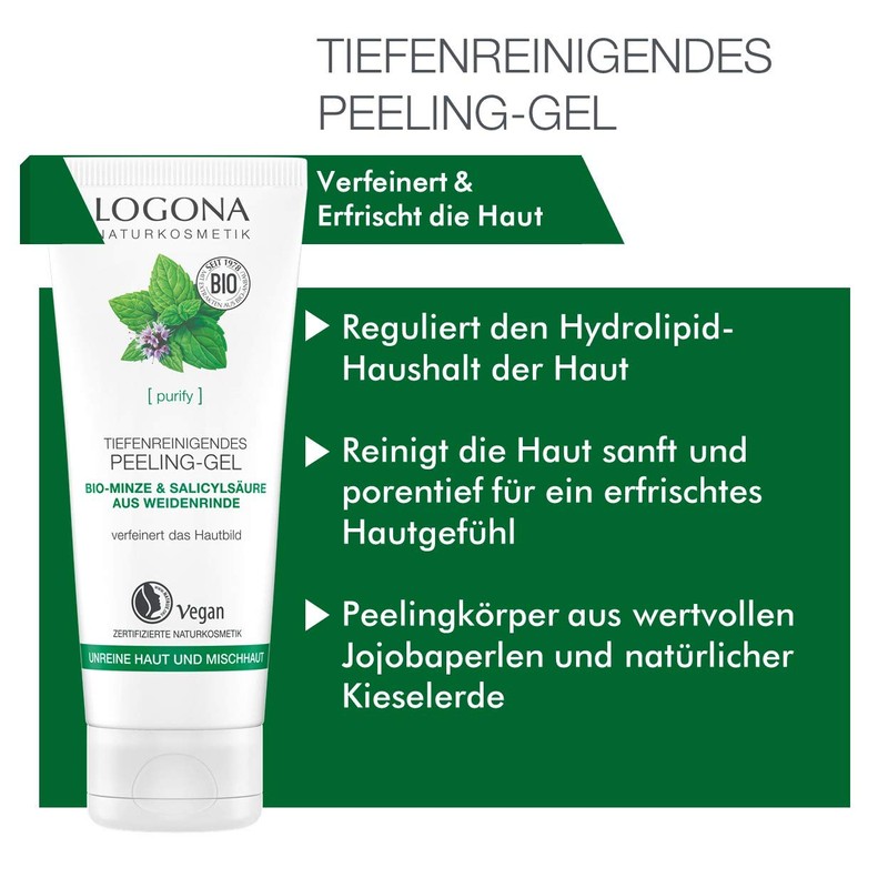 Logona Peeling Gel 3.4 fl oz (100 ml)