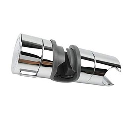 Inventive Creations UniRiser Universal Shower Head Clamp Bracket Slider Riser Rail - 18/19/22/25mm, Chrome