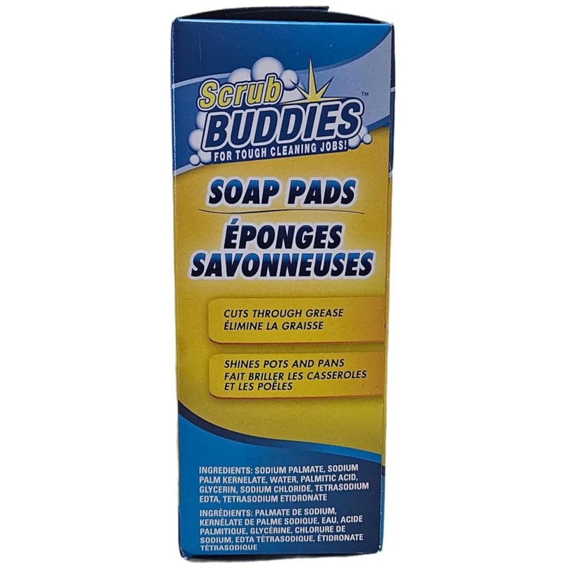 scrub buddies Bathtub Cleaning Soap Pads, 10 Count, Blue