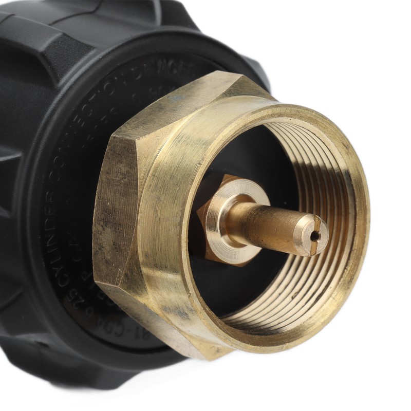 Refill Adapter Tank Cylinder Coupler Gas Propane Regulator Valve Accessory
