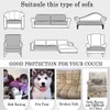 Seat Seat Cushion Covers High Stretch Individual Sofa Slipcovers L