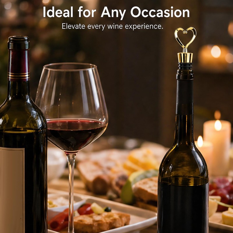 Wine Bottle Stopper Set 3 Pcs Champagne Stoppers Wine Bottles
