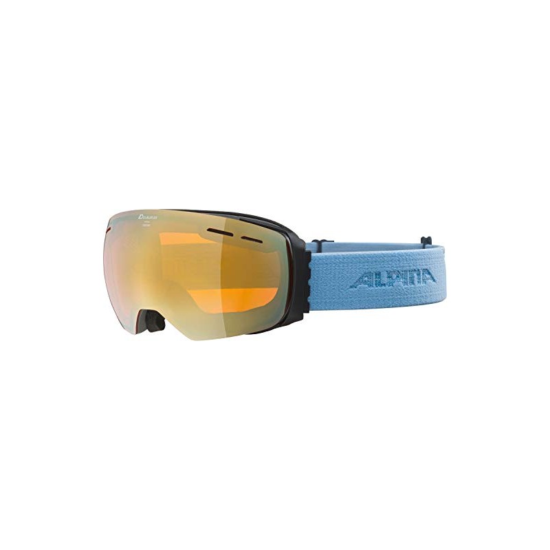 ALPINA GRANBY Q-LITE Mirrored, Contrast-Enhancing Ski Goggles with 100% UV