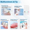 Replacement Heads for Waterpik, 8 Pcs Oral Irrigator Nozzle Set,