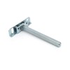 2 x Concealed Shelf Supports Brackets Floating Hidden 112 mm