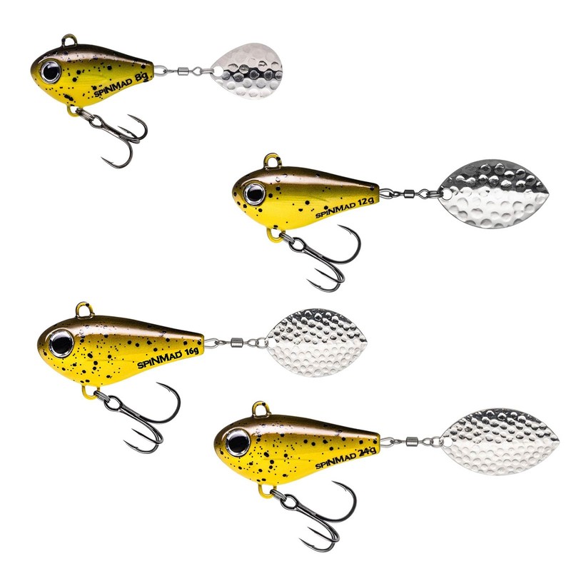 SpinMad Jigmaster Lead Head Spinner 8 g – Jig Spinner,