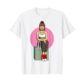 Cartoon Girl Illustration Trendy Character Design T-Shirt