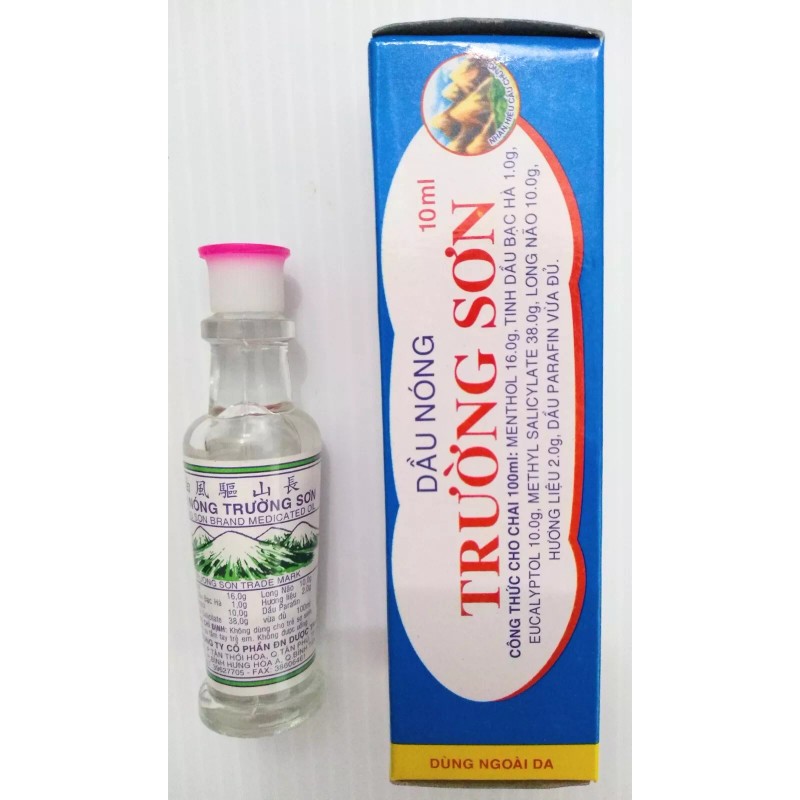 Truong Son 3X Bottles Dầu Nóng Trường Sơn Vietnamese Heat