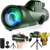 Monocular-Telescope 80x100 High Powered Monocular for Adults Monocular for Smartphone