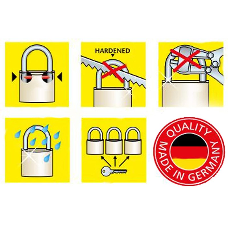 Burg-Wächter cylinder padlock Professional 116HB 60 110