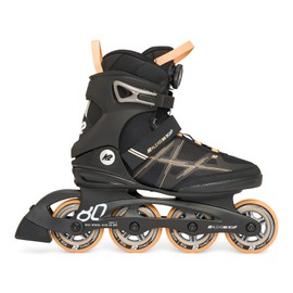 K2 Alexis 80 BOA Womens Inline Skates - Black/Pink, 9.0