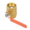 1pc DN40 1-1/2"BSP Brass Pipe Ball Valve 1.6MPa for Water
