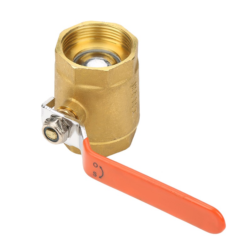 1pc DN40 1-1/2"BSP Brass Pipe Ball Valve 1.6MPa for Water