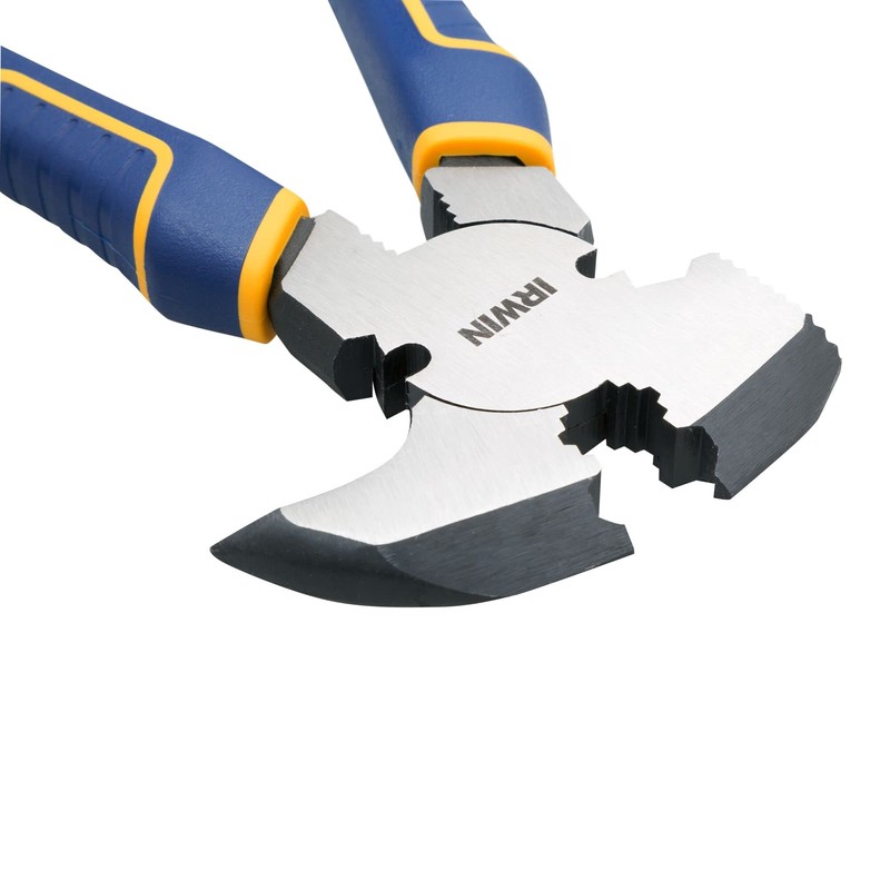 IRWIN Vise-Grip Pliers, Fencing, 10-1/4-Inch (2078901), Blue