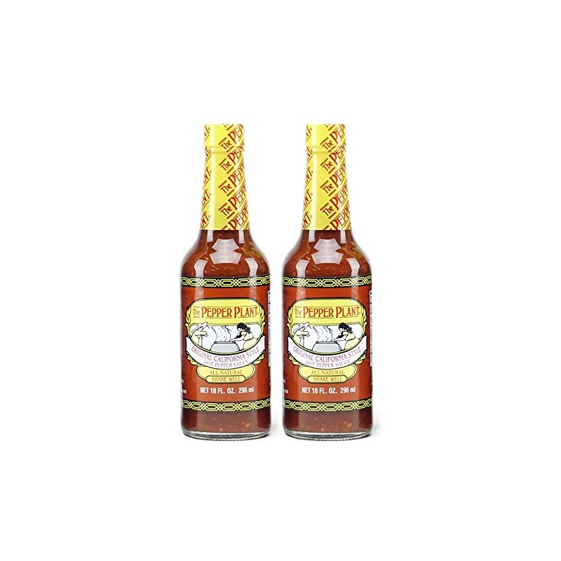 The Pepper Plant Original California Style Hot Pepper Sauce 2-pack