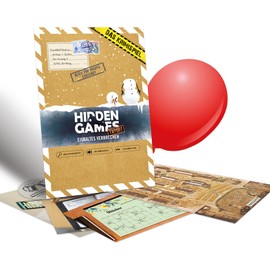 Hidden Games Crime Scene Game - Ice Cold Crime - The Winter Crime. An Escape Room Game for 1-6 People from 14 Years, Realistic Crime Scene Game, Exciting Detective Game (German Edition)