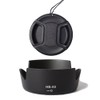 Lens Hood HB-69 and 52mm Lens Cap Compatible for Nikon