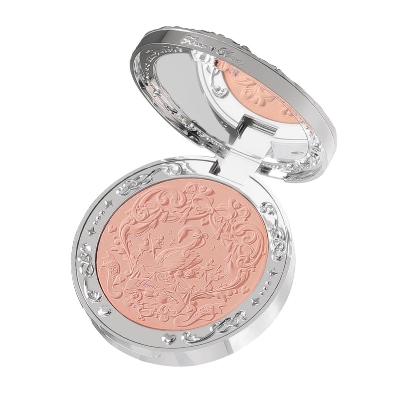 Flower knows Swan Ballet Series Blush Compact (04 Peluche)
