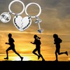 SEIRAA Keychain Workout Jewelry Fitness Gift Weightlifting Keychain Fitness Couples