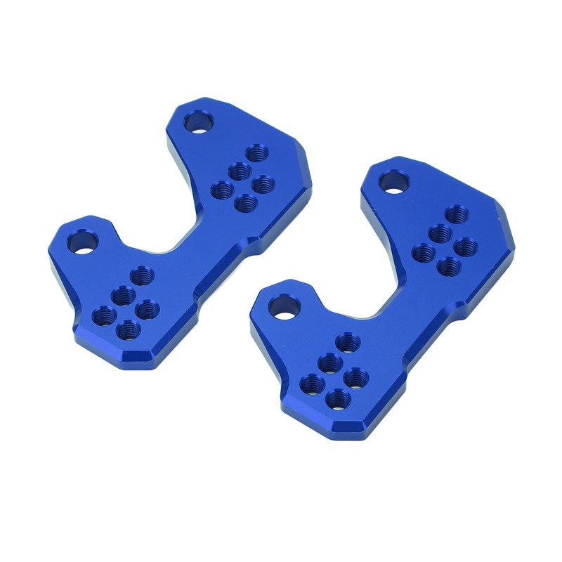 Motorcycle Adjustable Rearset Foot Pegs Mounting Base Replacement for YZF