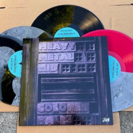 COLOURED BALLS Heavy Metal Kid LP LOBBY LOYDE Just Add Water Records gray/black