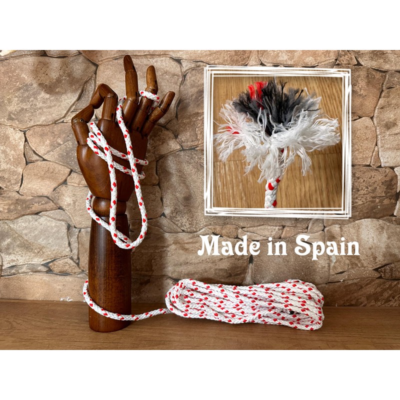 Matte Polyester Rope Cord. 6MM * 10M, Made in Spain,