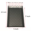 5x7 Inch Black Poly Bubble Mailers Small Padded Envelopes Self-Sealing