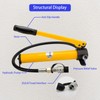 SLIYXTWIO CP-180 Hydraulic Hand Power Pump - Portable with 8500psi