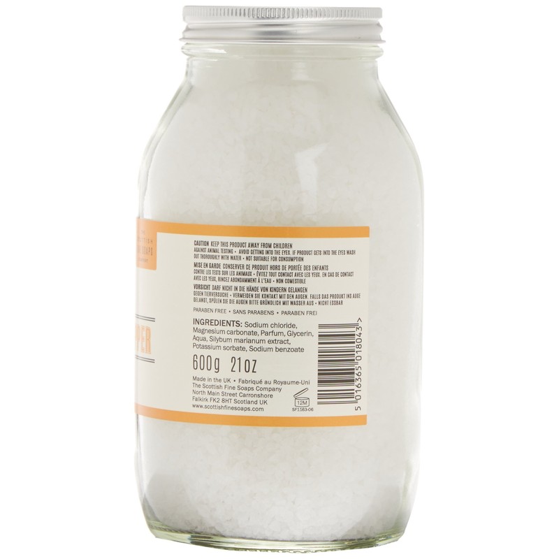 Scottish Soaps Mens Thistle Muscle Soak 600g Jar