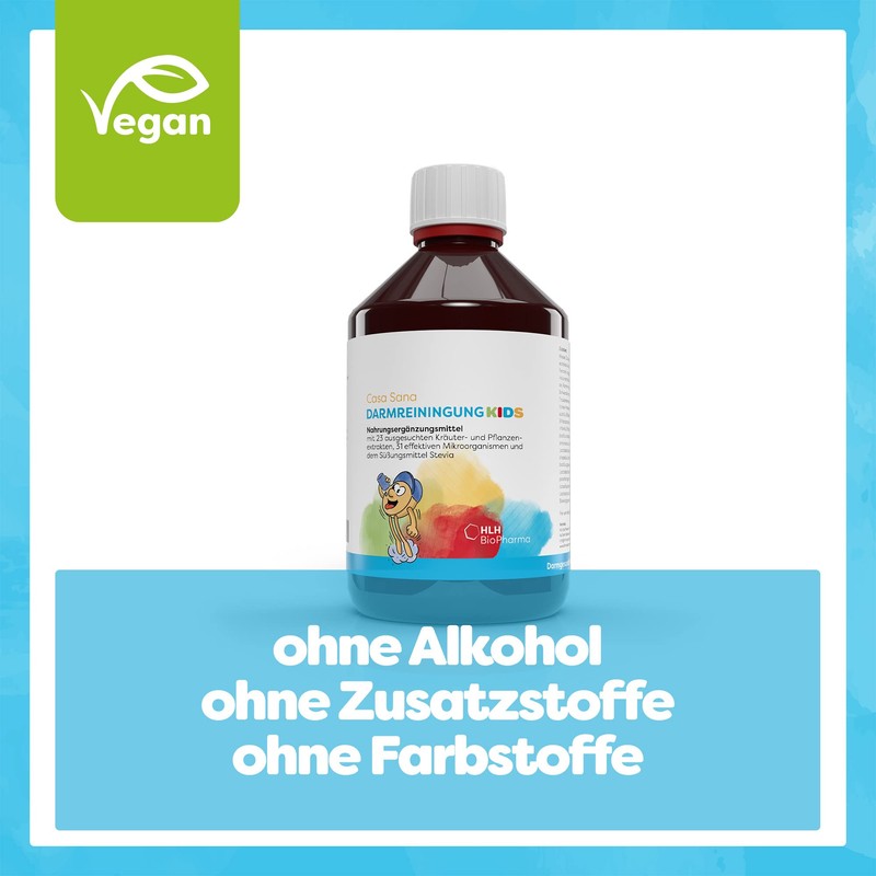 CASA SANA Intestinal Cleansing Kids Fluid for Incontinence