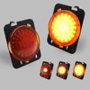 GSOWO Front Fender LED Sequential Side Marker Lights Fit for