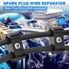 12pc Car Engine Spark Plug Wire Separator Divider Set for
